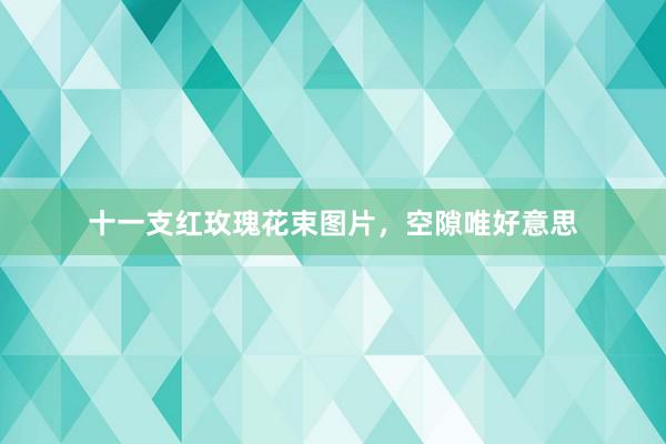 十一支红玫瑰花束图片，空隙唯好意思